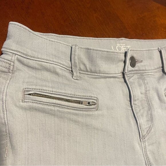 Loft Supper Skinny Shorts Size 6P/28 - Picture 5 of 7